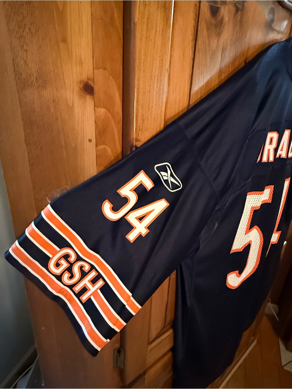 Signed Autographed Vintage Retired Denver Bronco’s Football Jersey Collectible - Picture 4 of 13